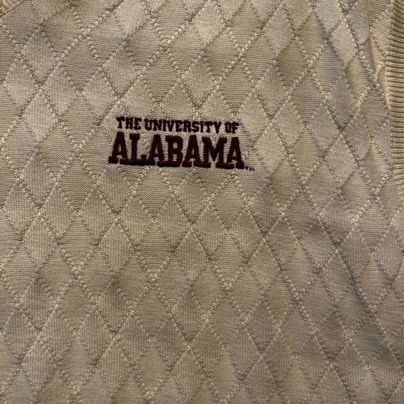 NEW University of Alabama sweater vest NWOT - Picture 3 of 4